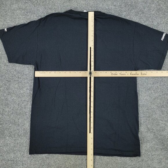 Los Angeles Lakers Shirt Men Large Black Pride NBA Basketball Short Sleeve Adult - Picture 10 of 13